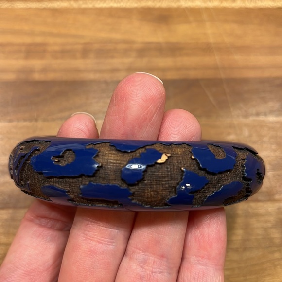 LOUIS VUITTON Graffiti Lacquered Wood Royal Blue - Picture 10 of 15